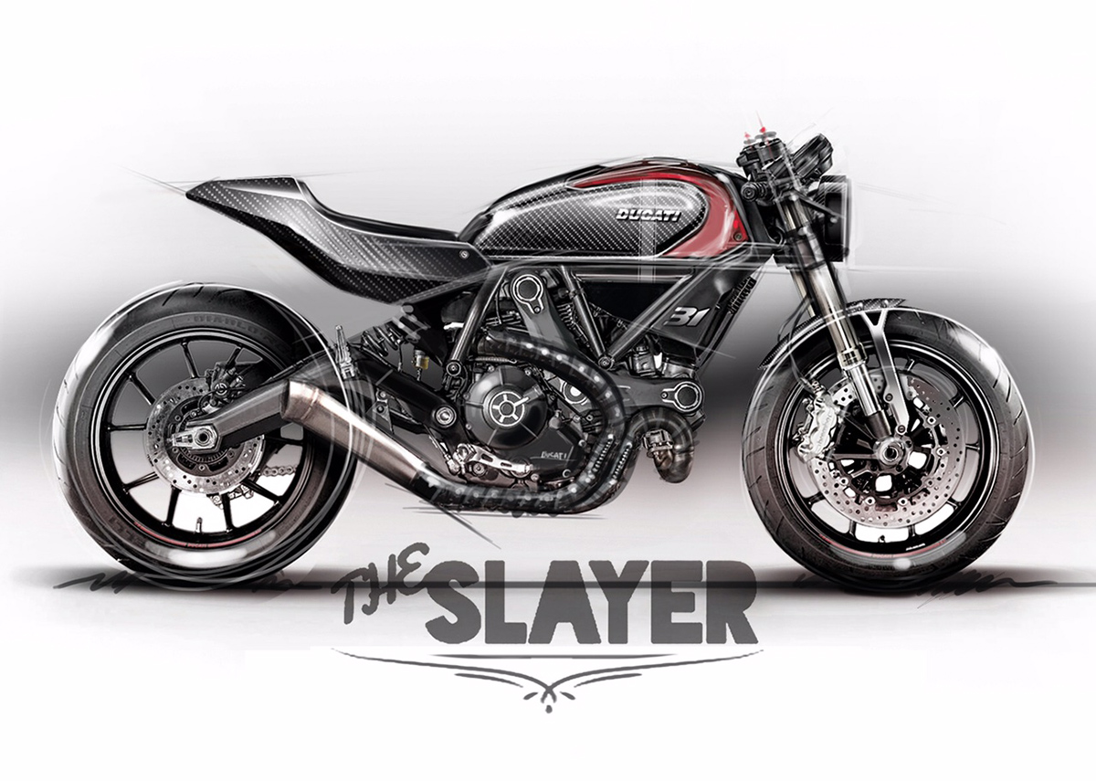 Ducati street fighter scrambler