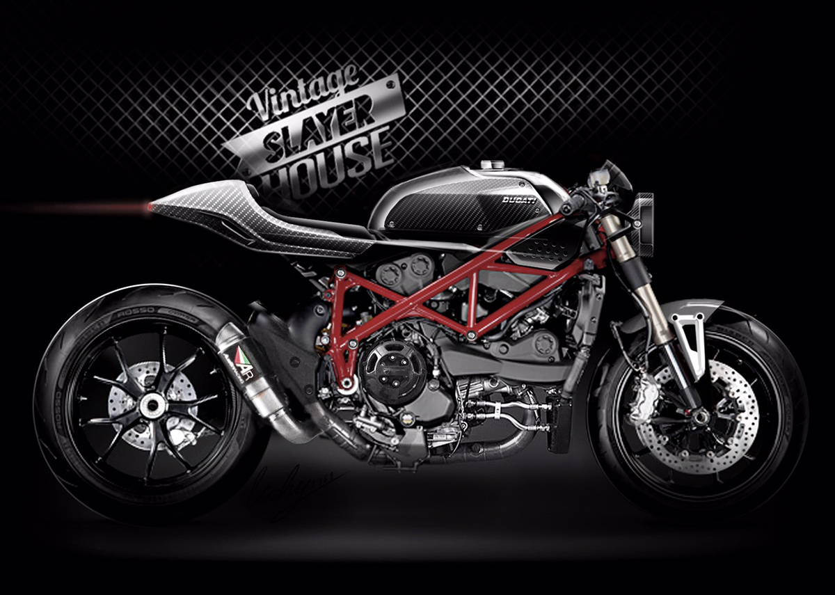 Ducati street fighter scrambler