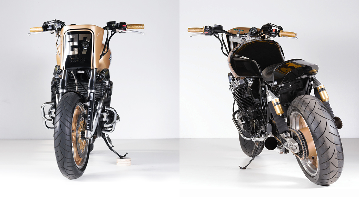 Gold Rush - Espiat Yamaha XJR1200 - Return of the Cafe Racers