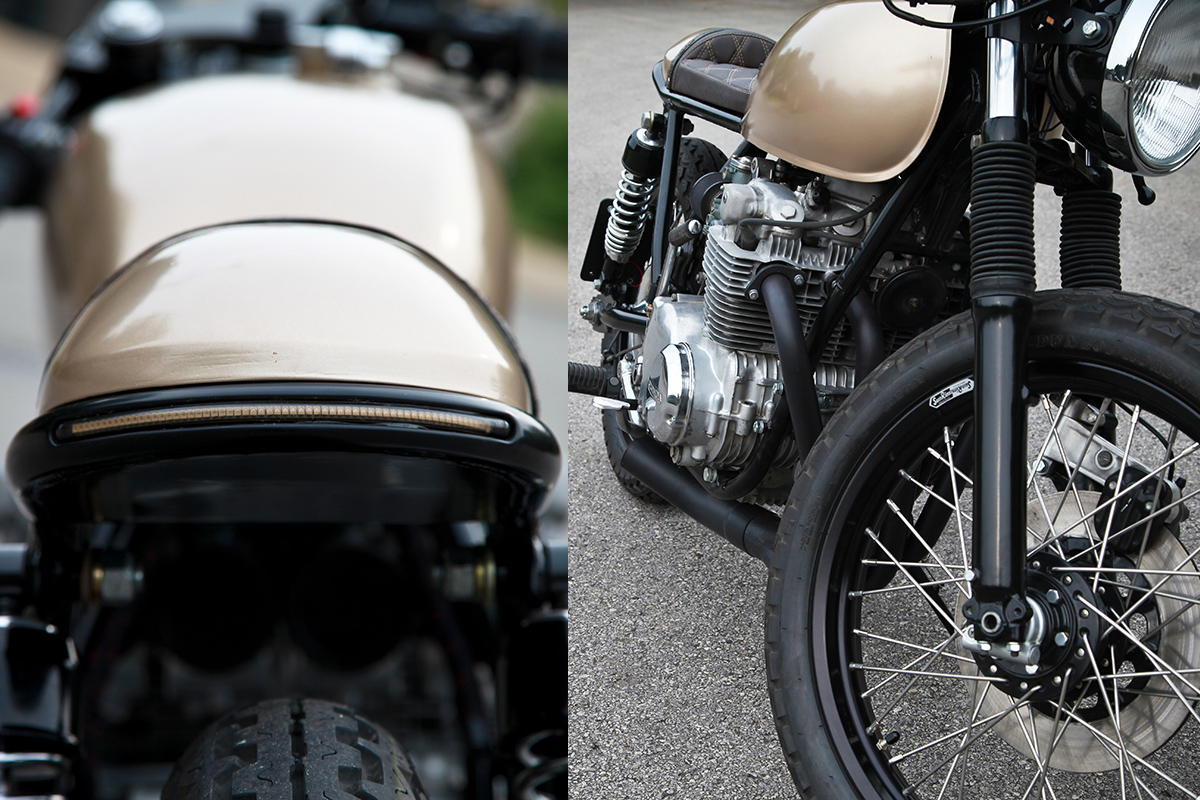 Paula Dean Honda Cb550 Cafe Racer Return Of The Cafe Racers