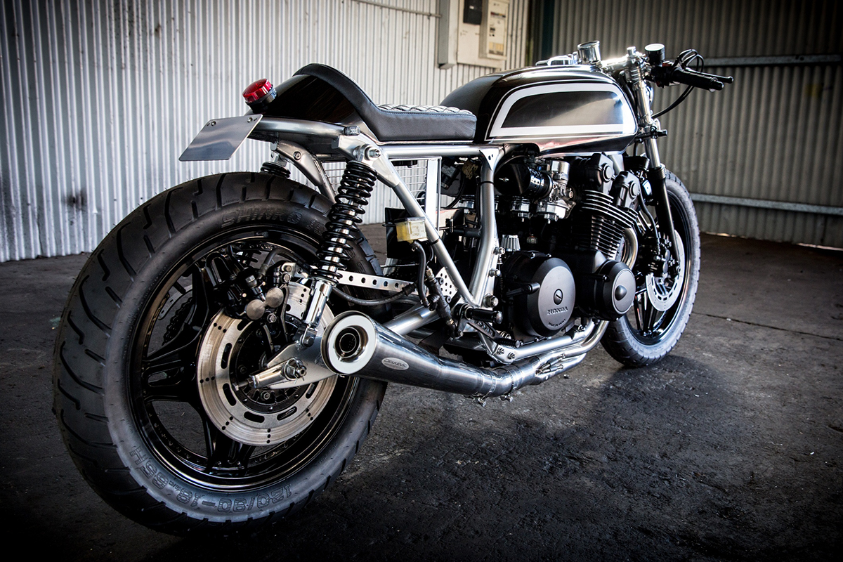 Funding the Future - Sp9ine Honda CB900 - Return of the Cafe Racers