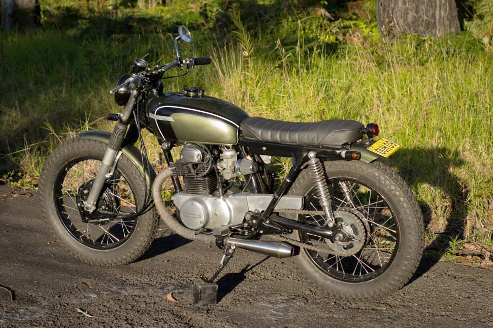 Honda CB250 Brat Tracker - Return of the Cafe Racers