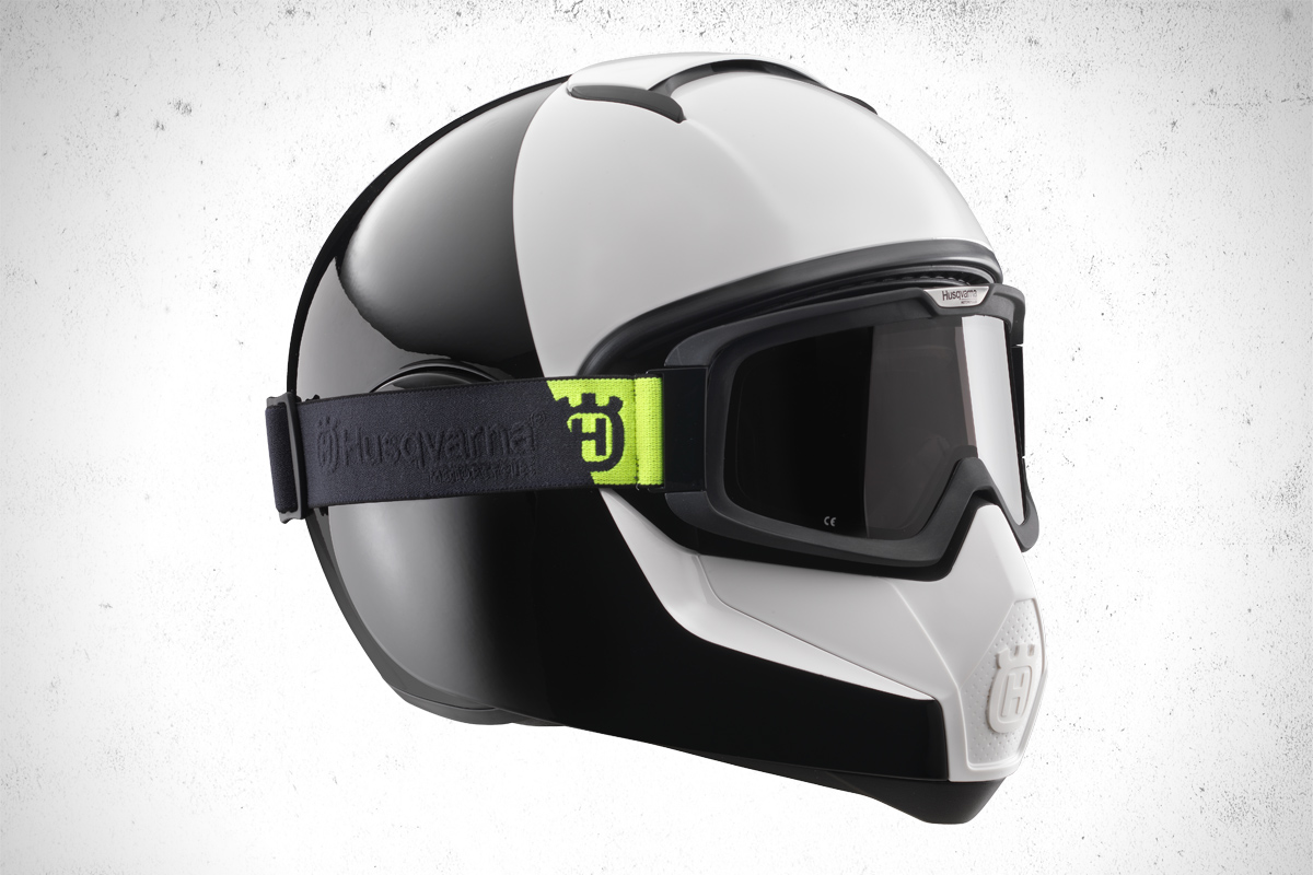 Riding Gear Husqvarna Pilen Helmet Return of the Cafe Racers