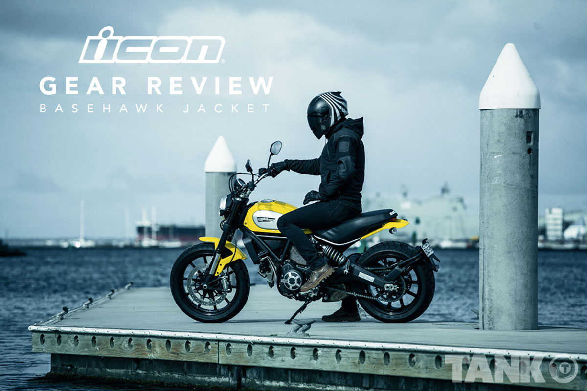 Gear Review - Icon 1000 Basehawk Jacket - Return of the Cafe Racers
