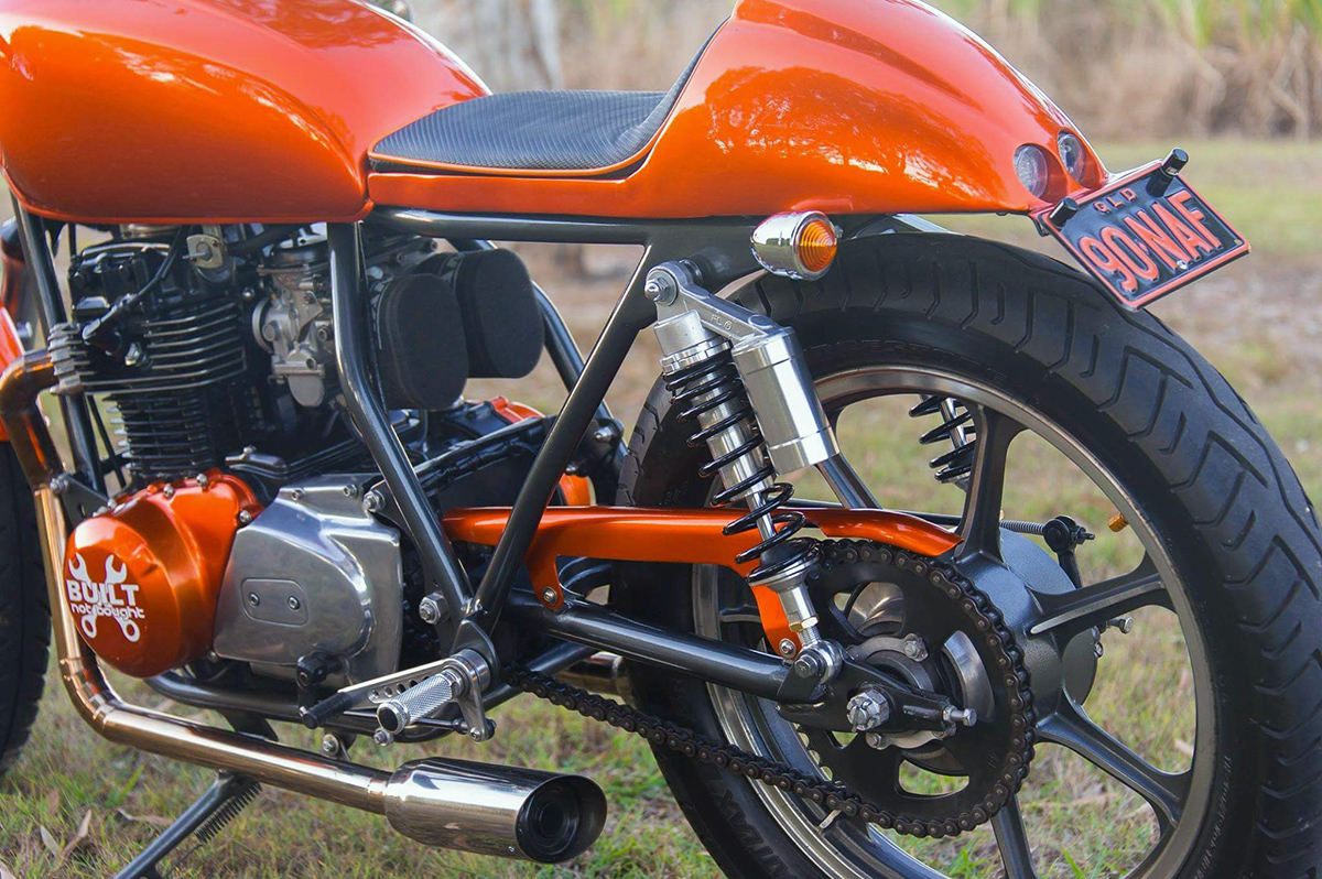 Sly as a Fox Kawasaki KZ440 Cafe Racer - Return the Cafe Racers