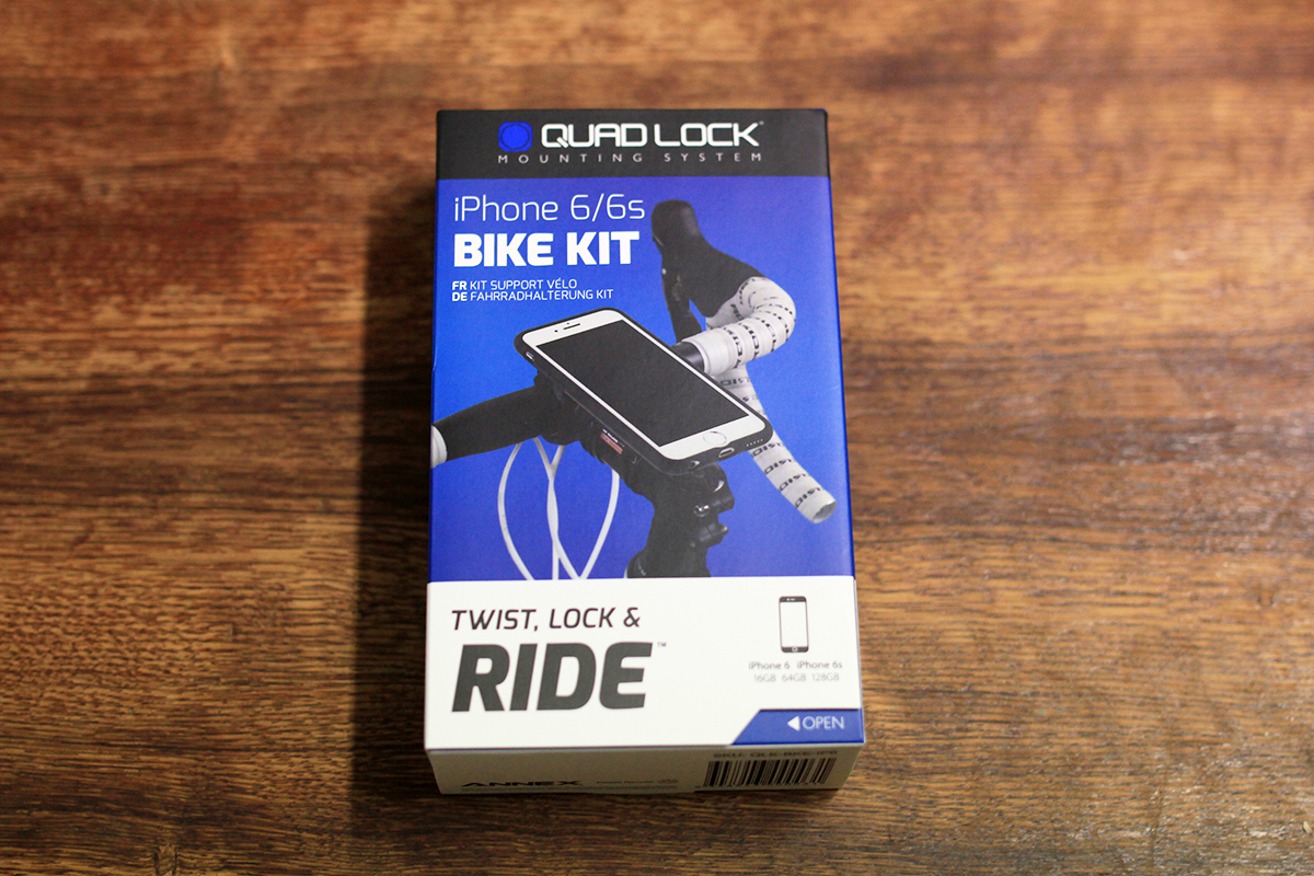 Review: Quad Lock Smartphone holder kit for bike