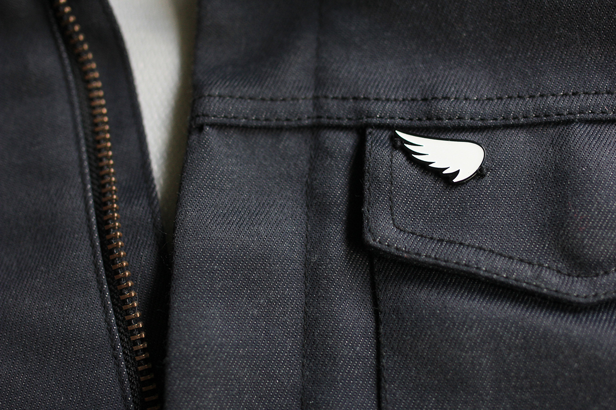 Saint sales denim vest
