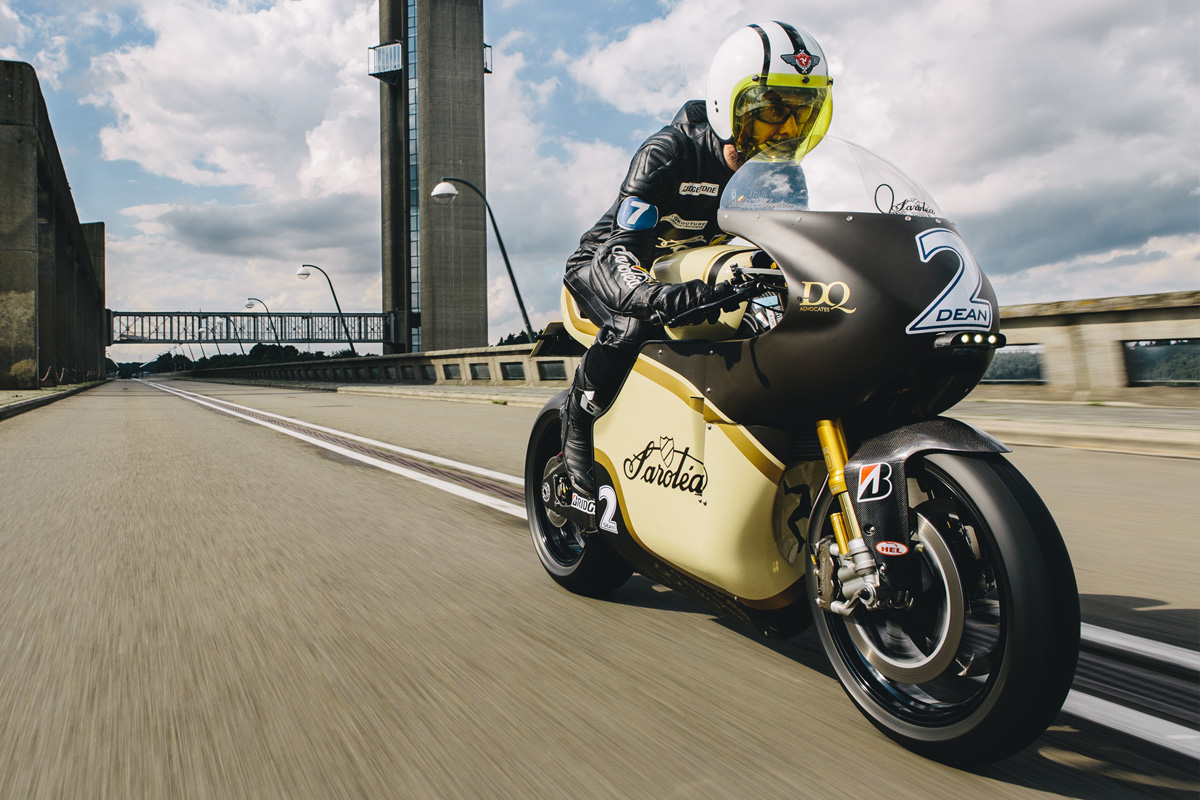 Sarolea electric motorcycle