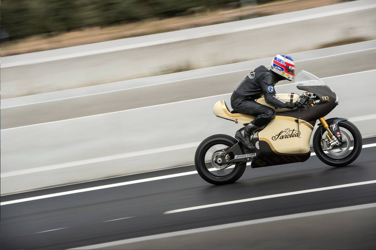 Sarolea electric motorcycle