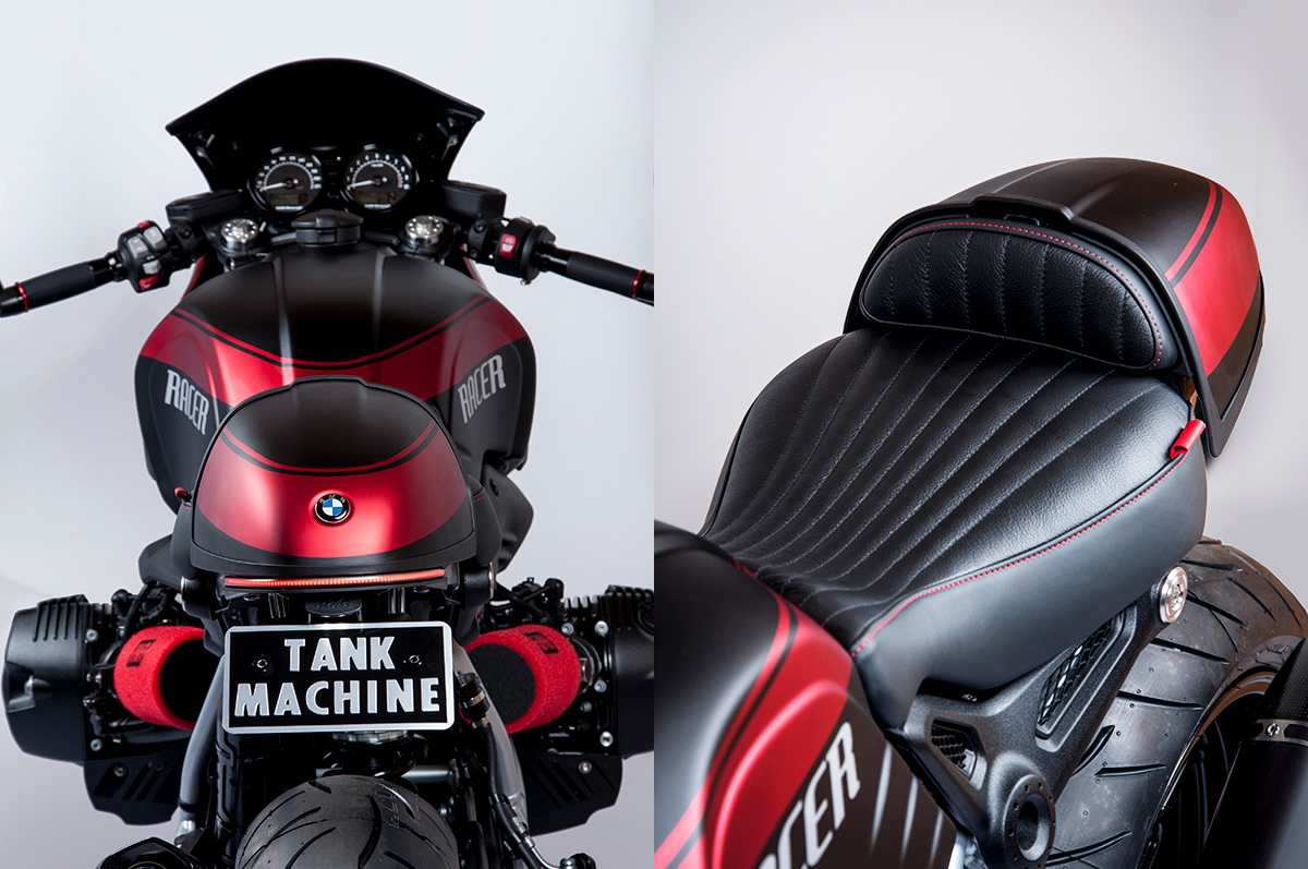 Tank Machine custom BMW R9T