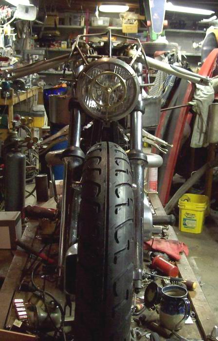 Triumph Steam Punk motorcycle