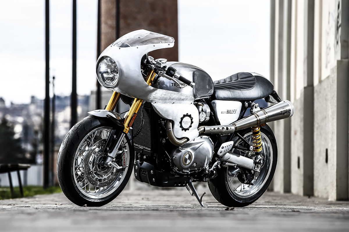 Triumph Thruxton R custom