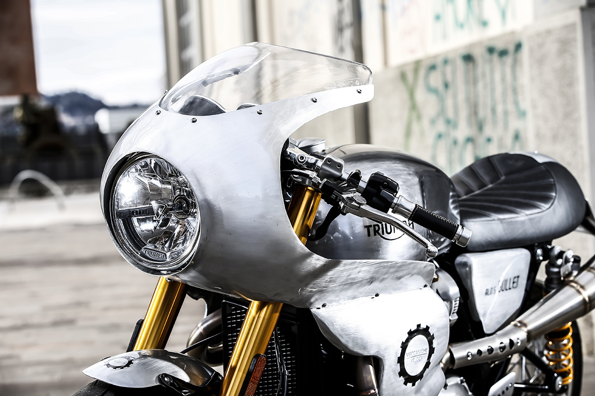 Triumph Thruxton R custom