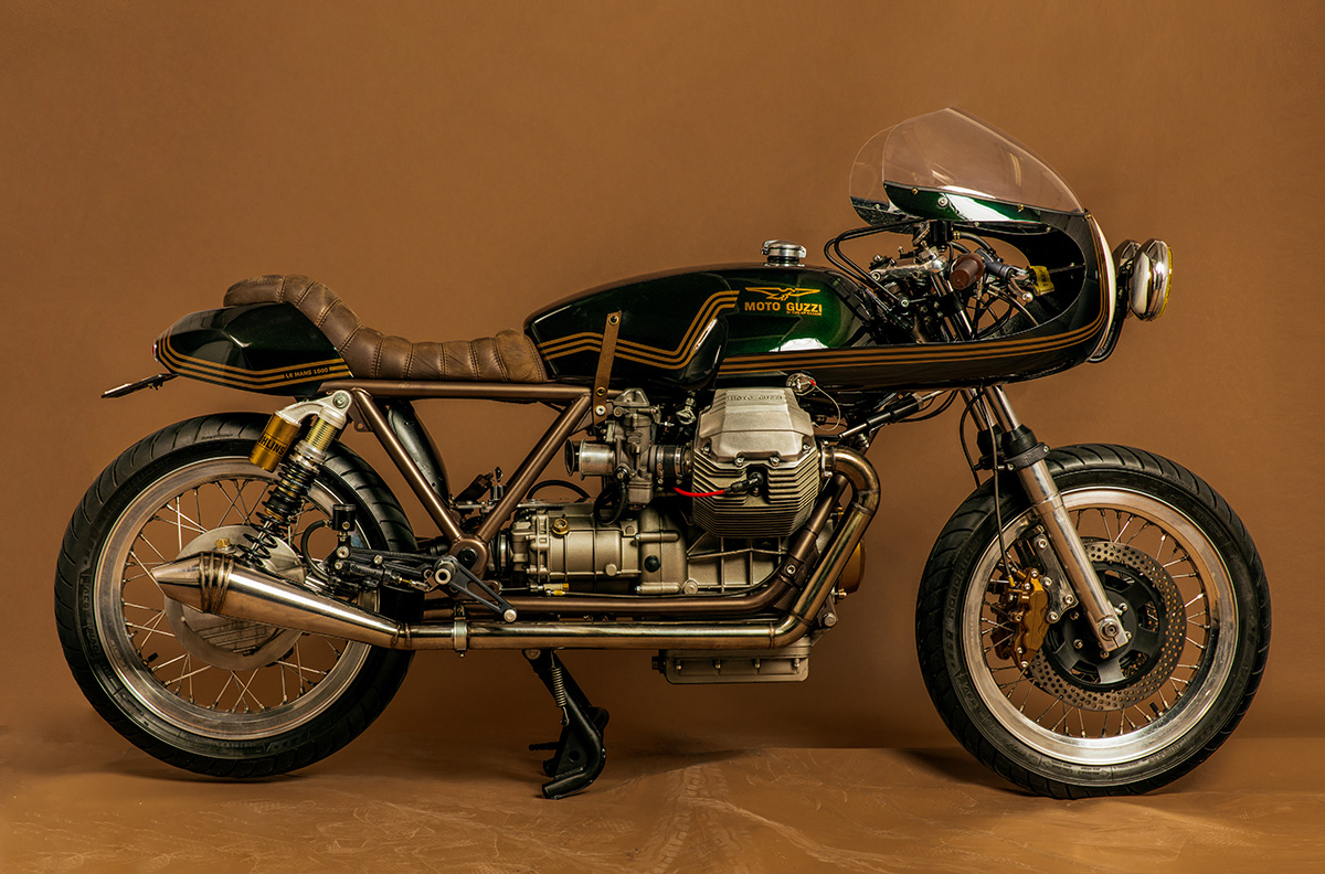 Ofre mord Afrika Endurance Racer - TonUp Moto Guzzi Le Mans - Return of the Cafe Racers