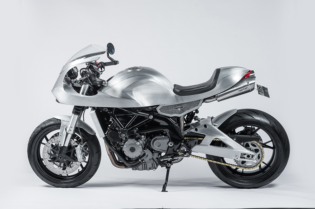 Benelli cafe racer indonesia white collar bike