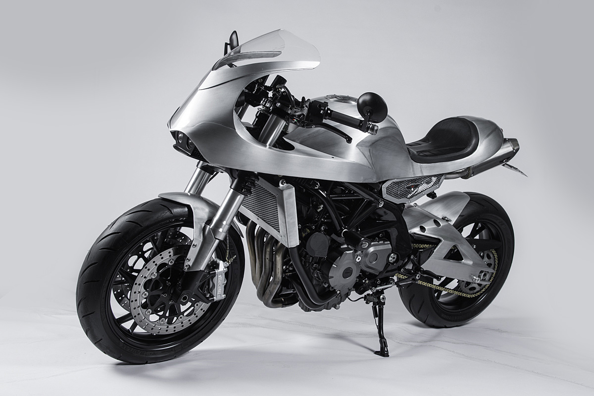 Benelli cafe racer indonesia white collar bike