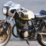 Japanese Yamaha SR400 Cafe Racer