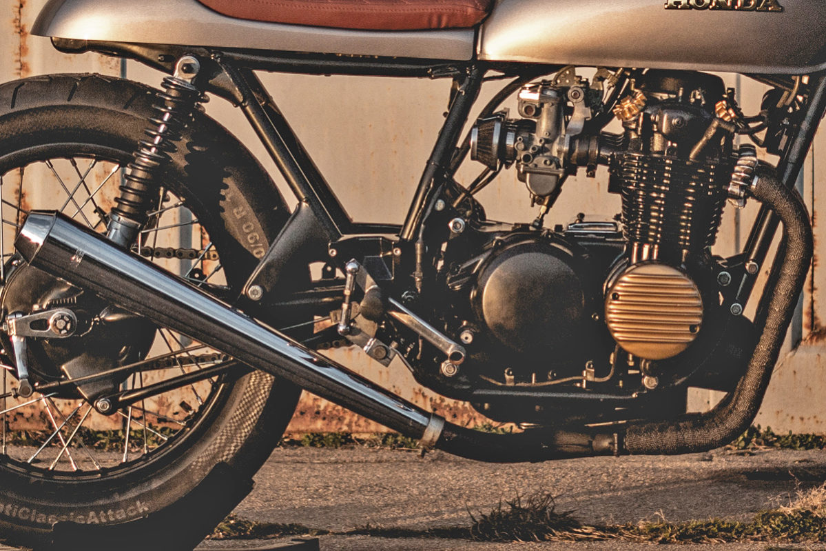 Ready To Ride: Honda CB 500 Four Cafe Racer By Kaspeed