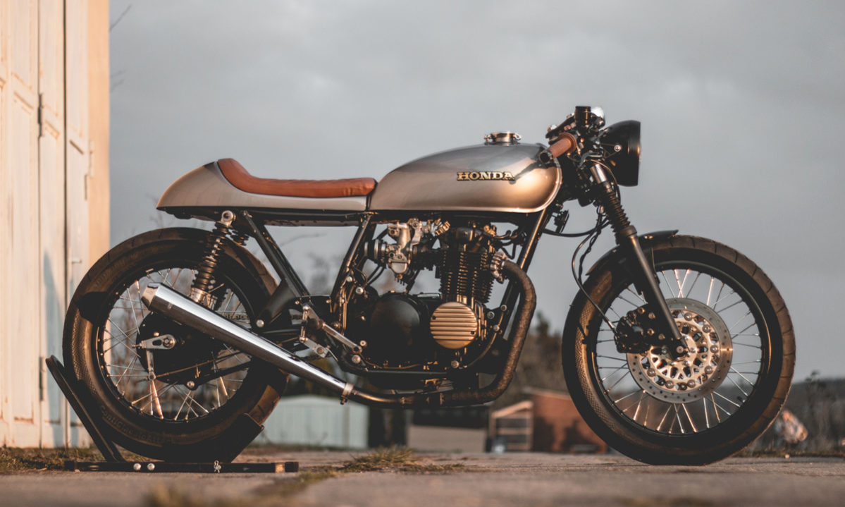 Ready To Ride: Honda CB 500 Four Cafe Racer By Kaspeed