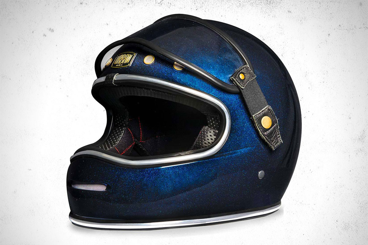 Urban Big Bore Helmet Blue Flake