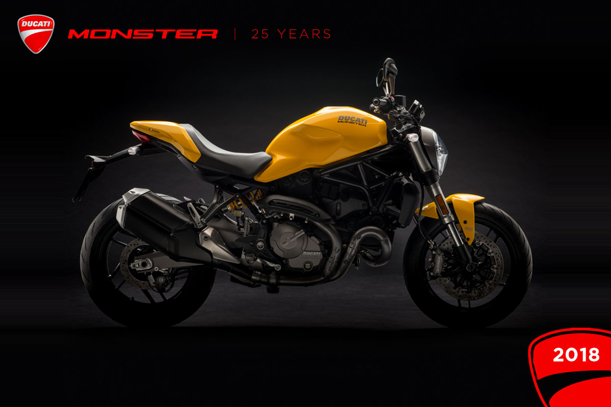 Ducati Monster 25th anniversary story