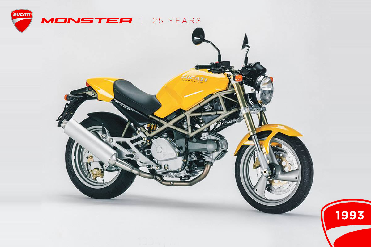 Ducati Monster 25th anniversary story