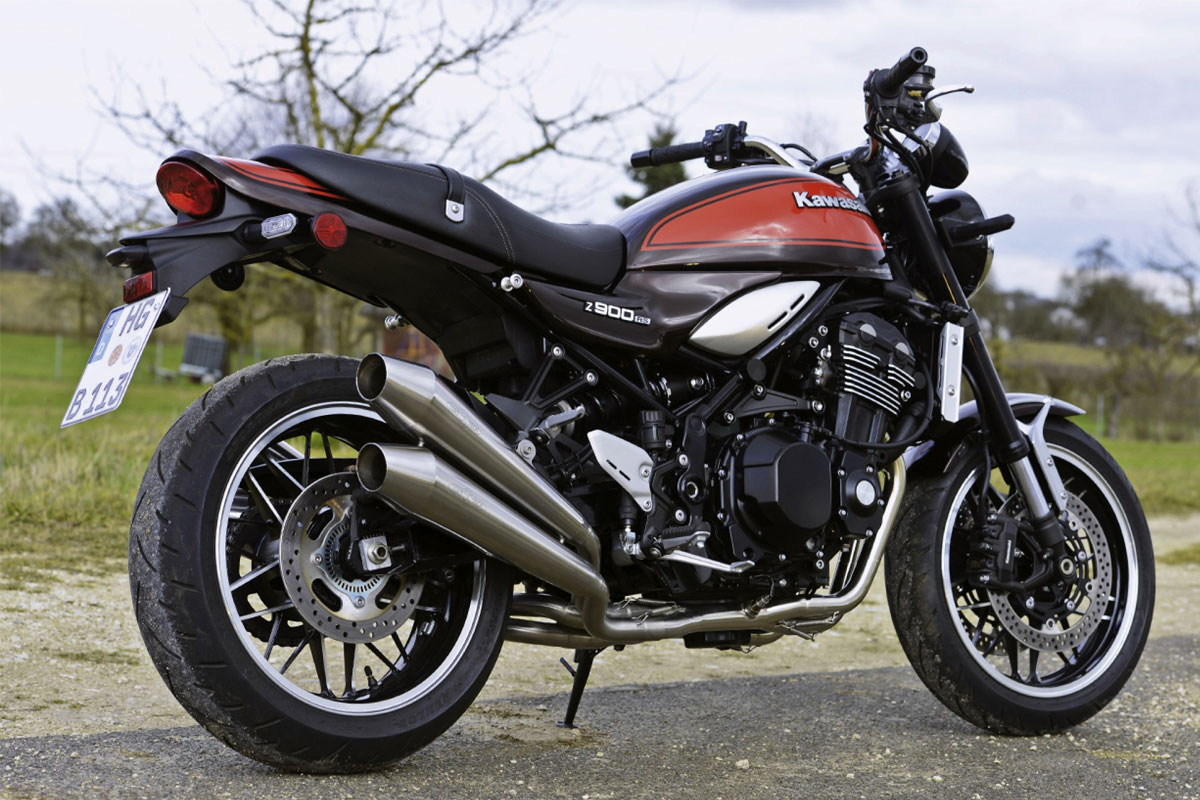 z900rs 4 muffler hattech exhaust