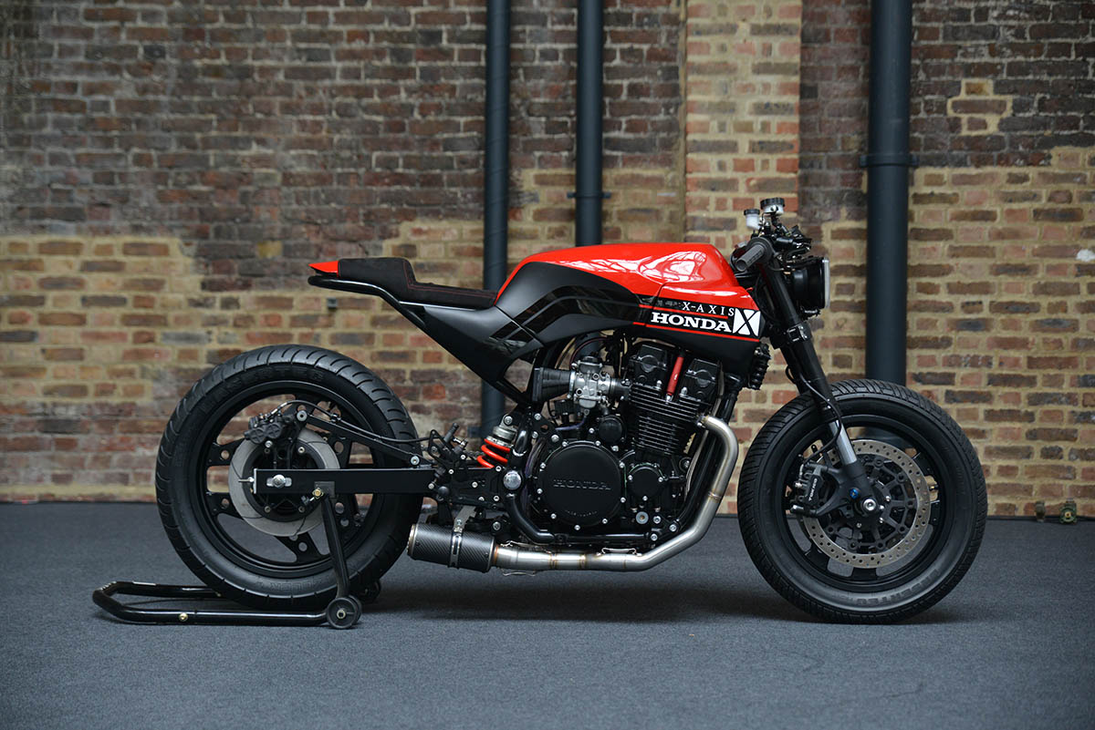 X Axis Honda CBX750 Café Racer, NakedBikesWorld