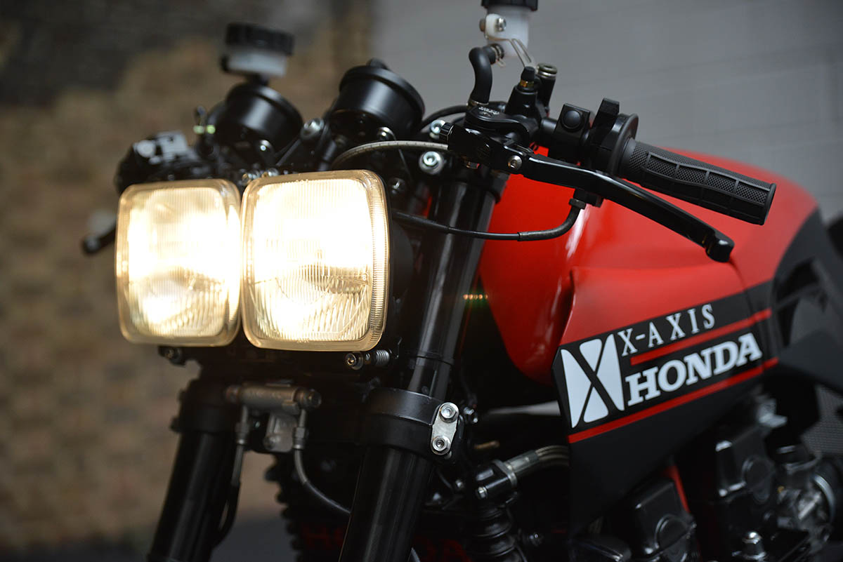 X Axis Honda CBX750 Café Racer, NakedBikesWorld