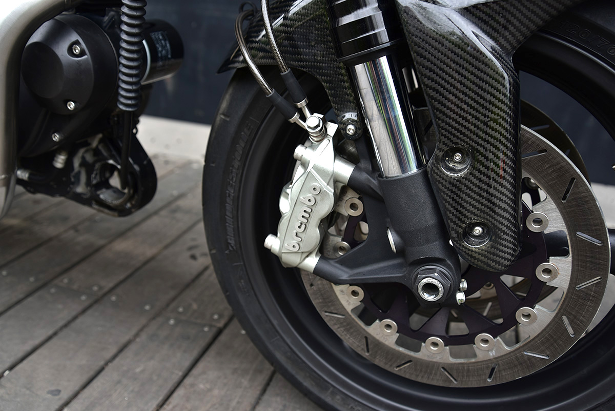 danmoto harley sportster cafe racer