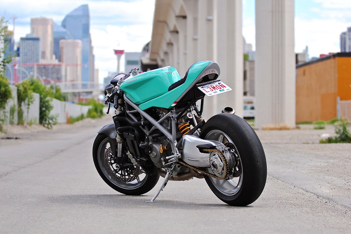 Mike Ducati 848 cafe racer