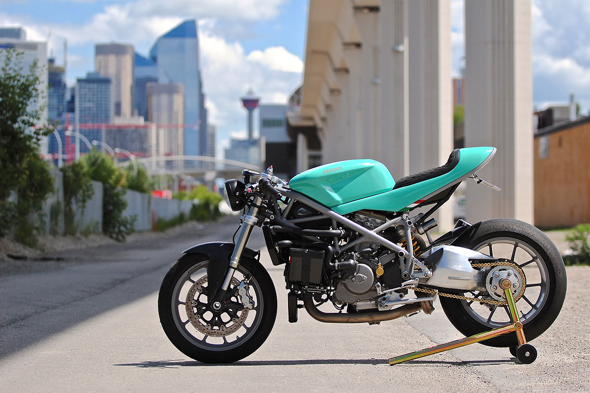 Mike Ducati 848 cafe racer