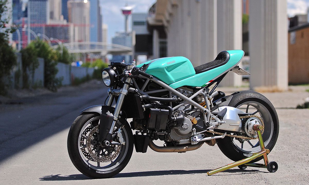 Mike Ducati 848 cafe racer