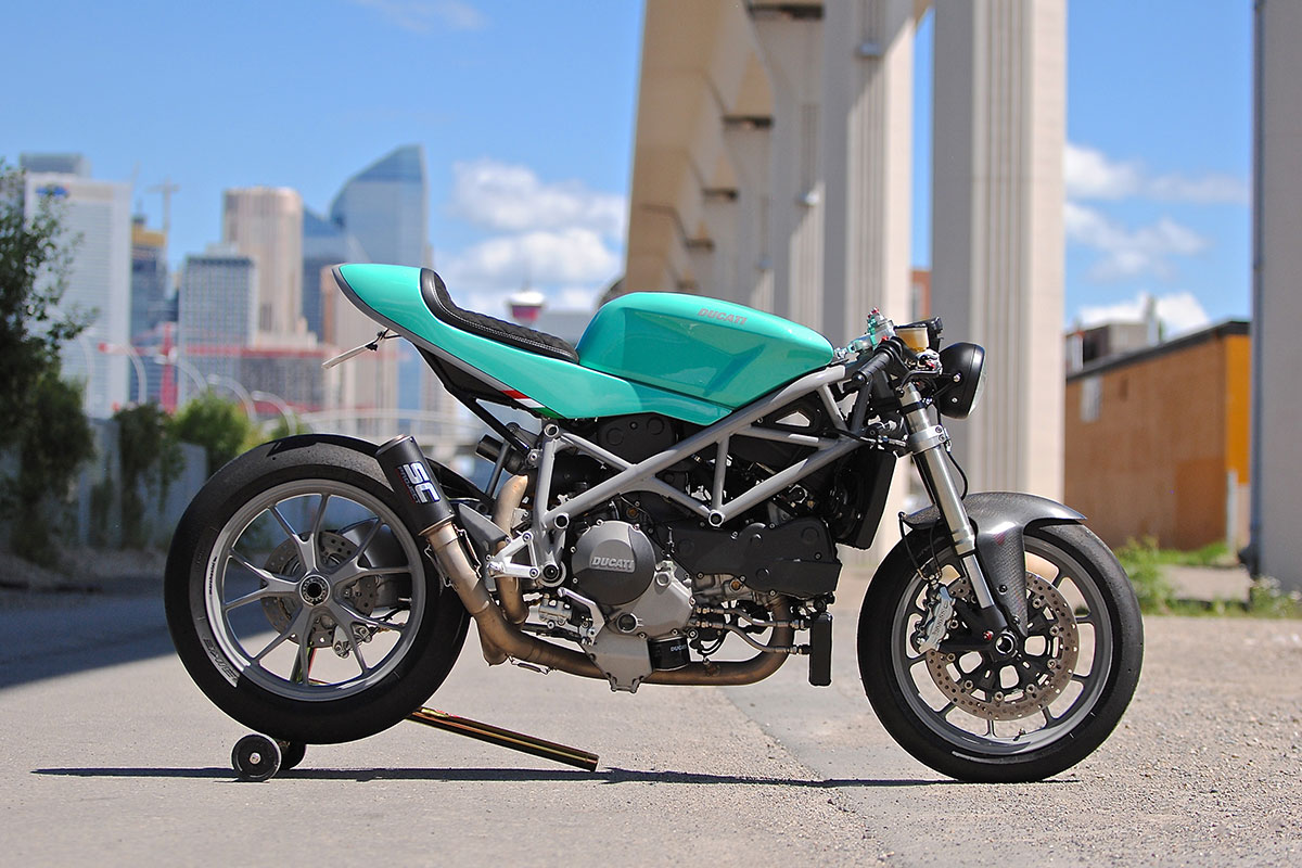 Mike Ducati 848 cafe racer