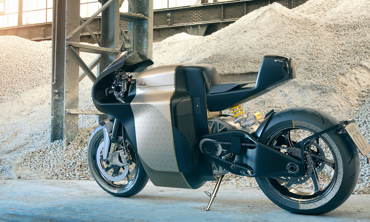 Sarolea electric motorcycle manx7