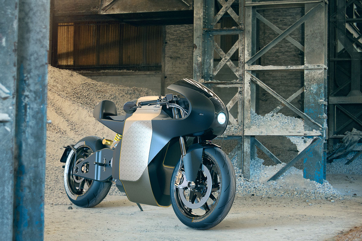 Sarolea electric motorcycle manx7