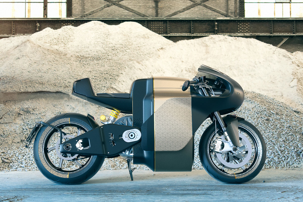 Sarolea electric motorcycle manx7