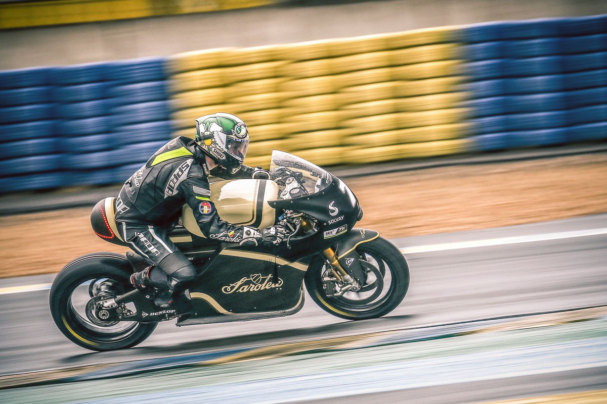 Sarolea electric motorcycle manx7