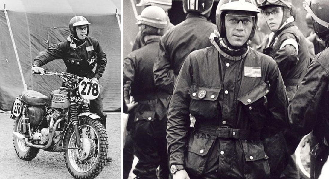 Steve McQueen motorcycle jacket