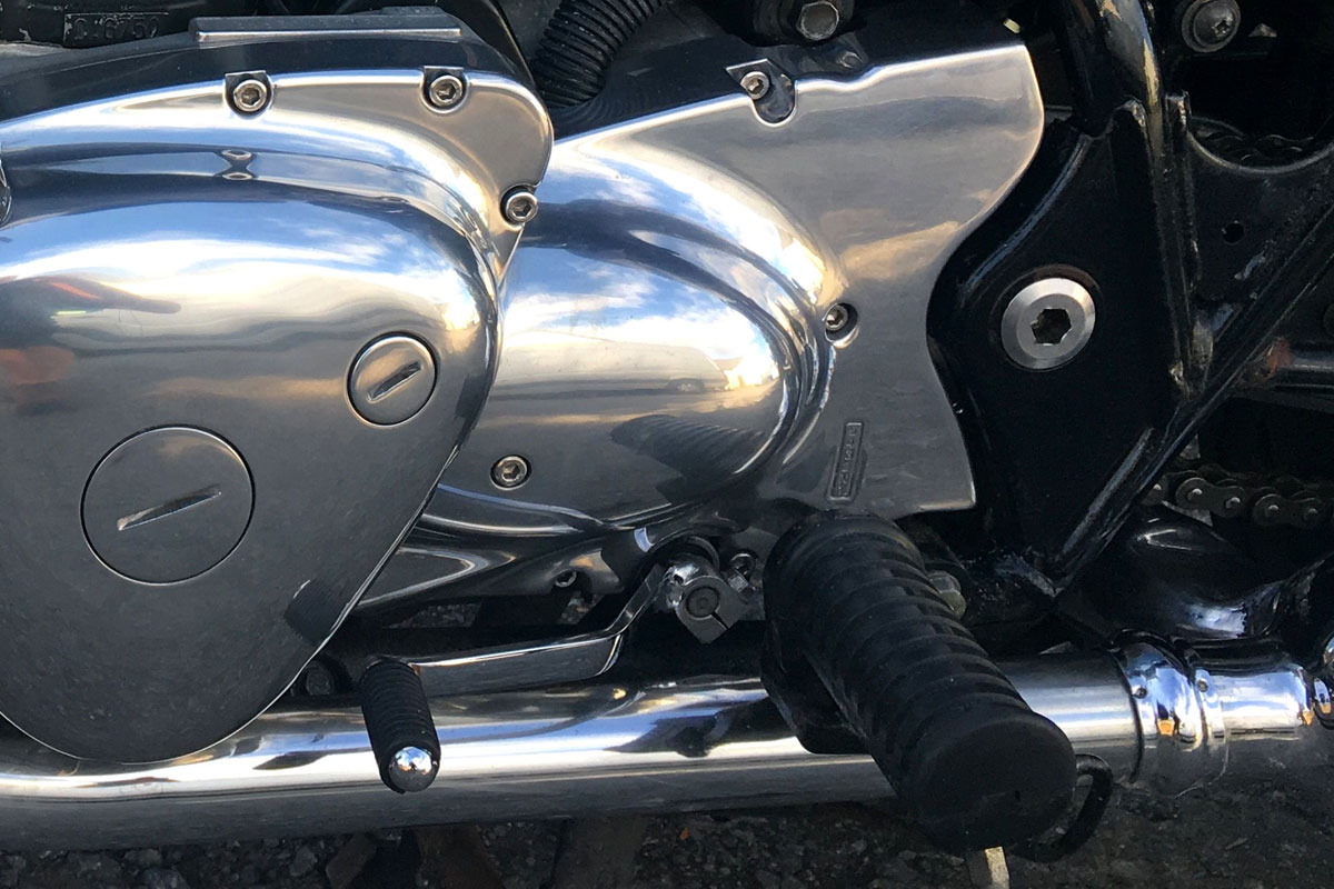 install rear set footpegs