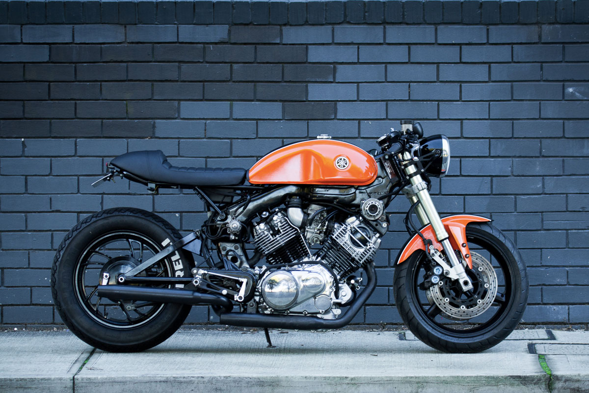 yamaha XV1100 cafe racer