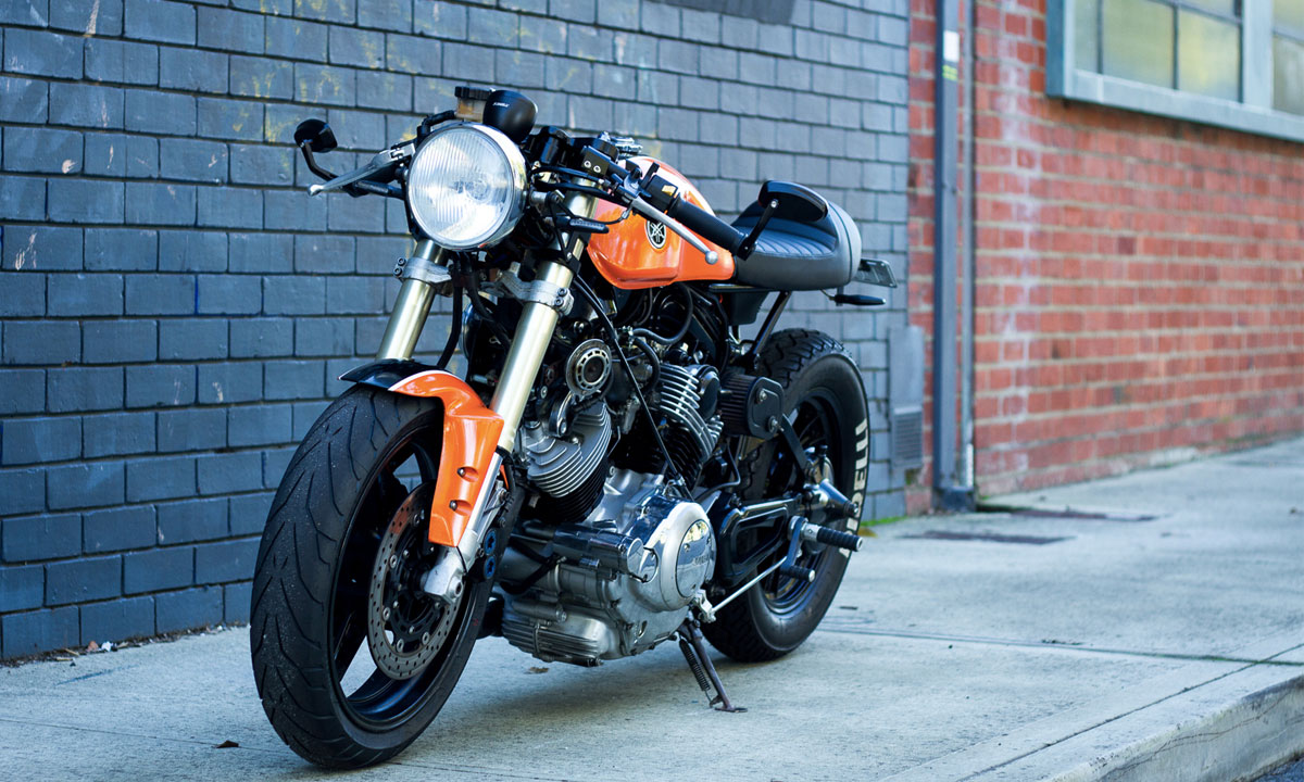 yamaha XV1100 cafe racer