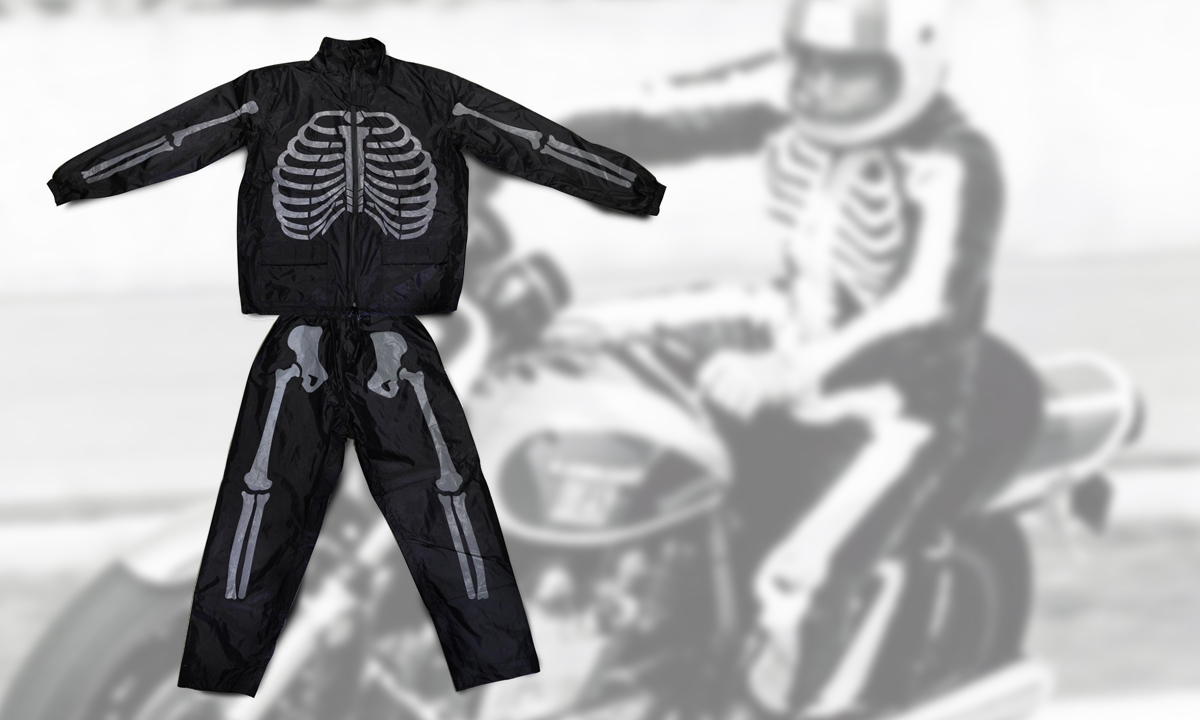 Fuel Day of the Dead rain suit