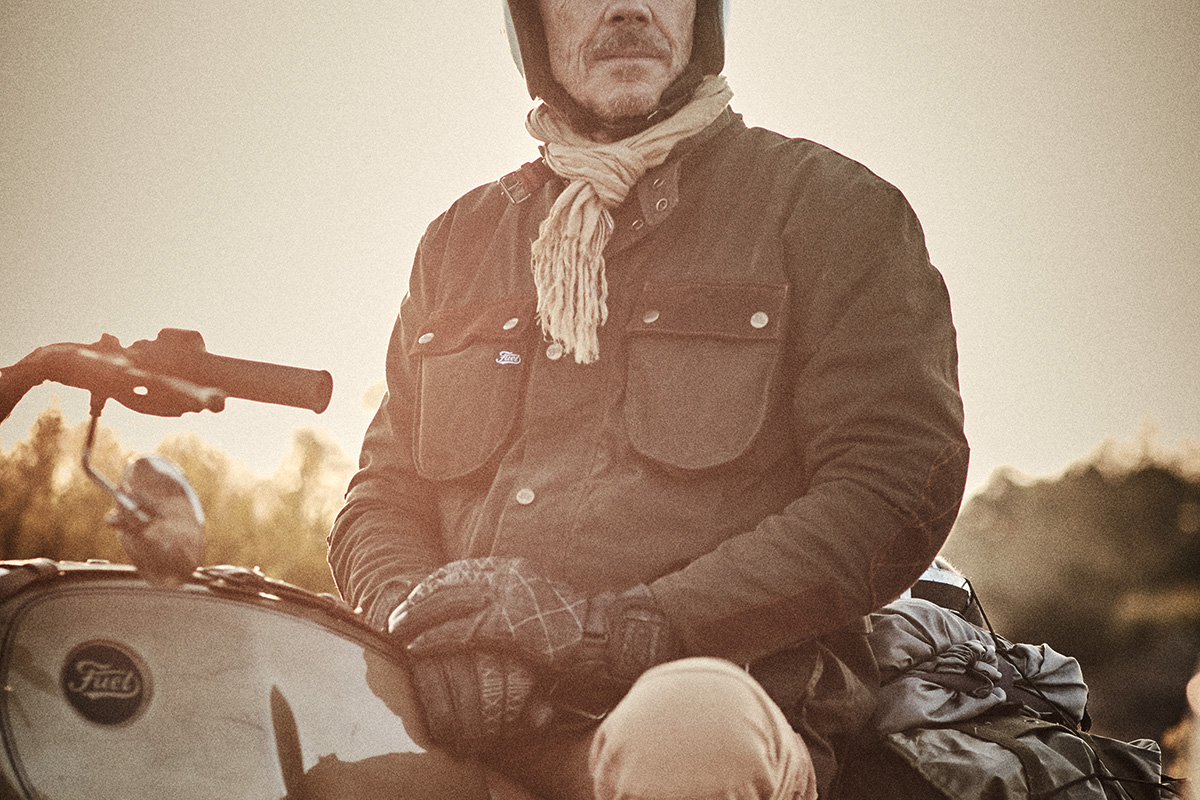 Fuel Discovery waxed cotton canvas Jacket