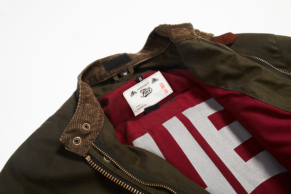 Fuel Discovery waxed cotton canvas Jacket