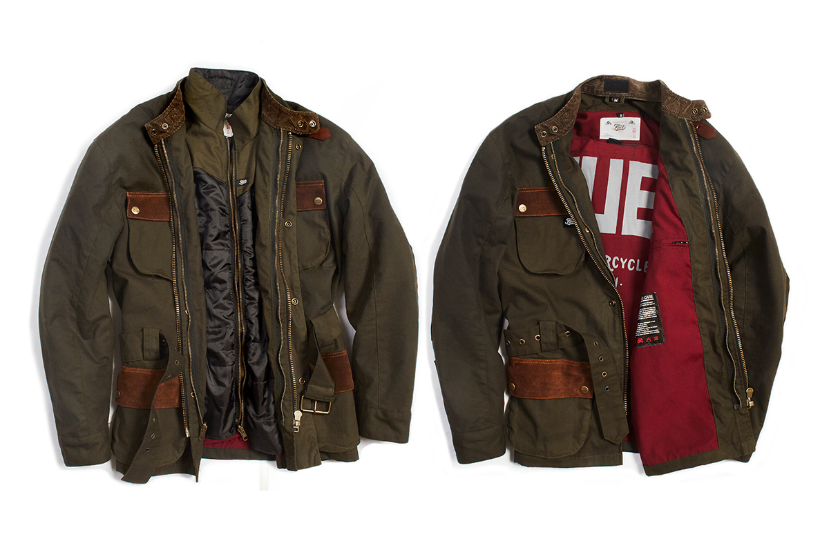 Fuel Discovery waxed cotton canvas Jacket