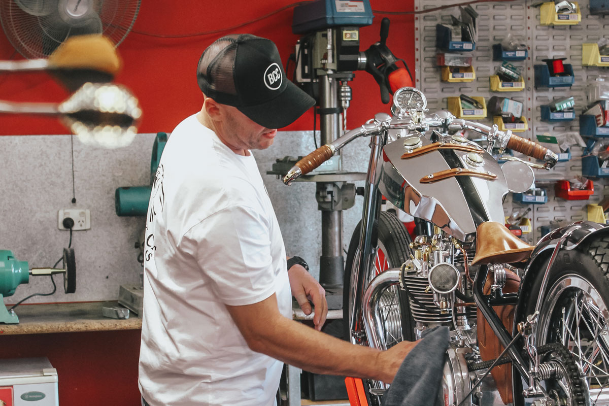 handcrafted custom motorcycle documentary