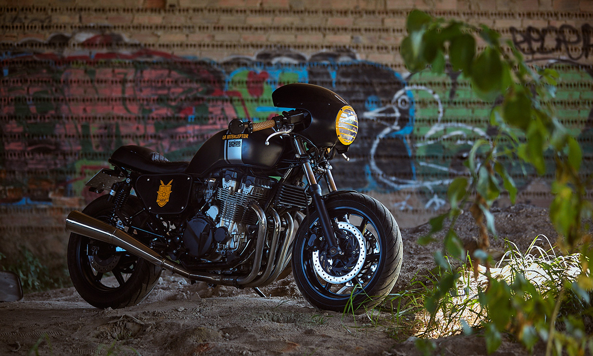 Honda CB750 mad max interceptor