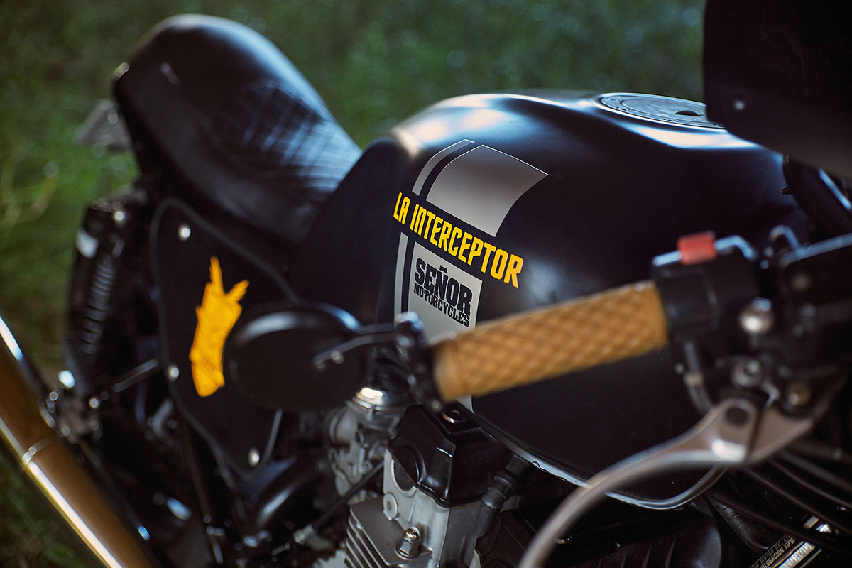 Honda CB750 mad max interceptor