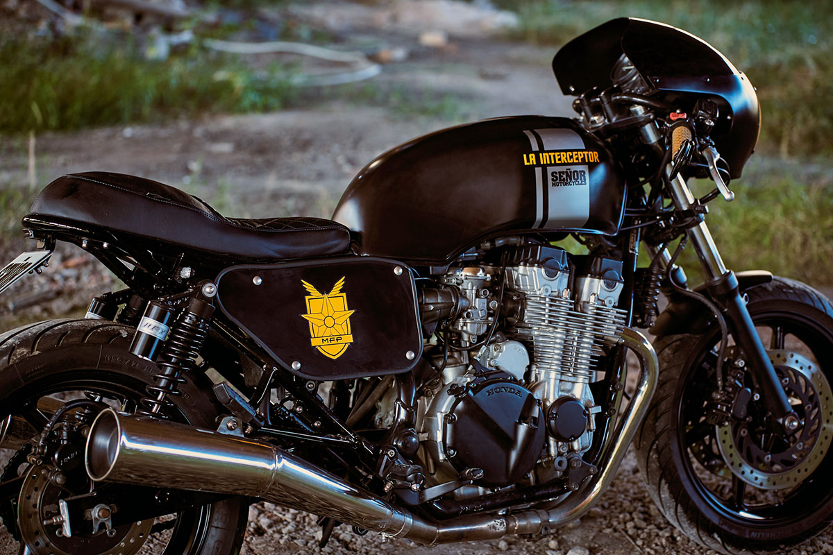 Honda CB750 mad max interceptor